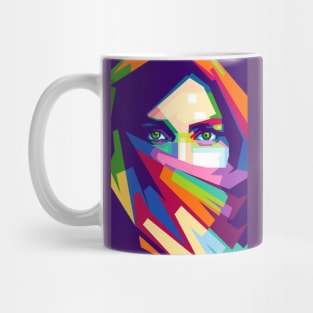 Girl POP ART Mug